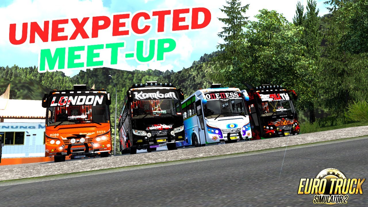 Kerala Tourist Bus Jurney In Hairpin Roads Euro Truck Simulator 2 #ets2 #dudegamingyt