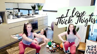 Weights v Cardio | Lets train legs at home! | Yasmin Scott Profile