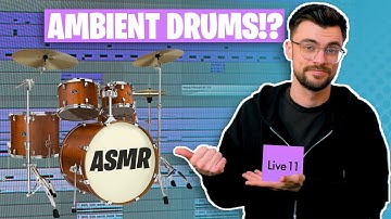 How to Create Tasty DRUMS for Ambient / Lofi | Live 11