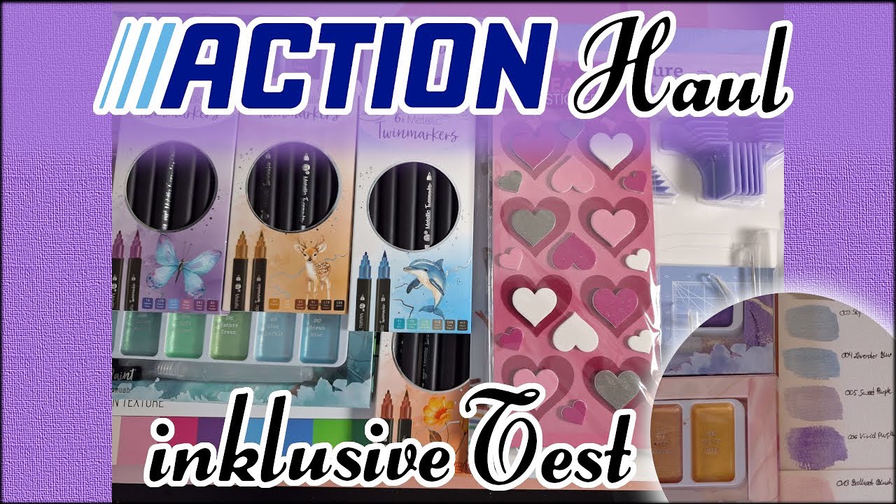 Actionhaul | ++ Metallic Aquarellfarben im Test++