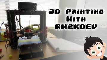 3D Printer Review - Prusa I3, GEETech, China Clone - 3D Printing With Rm2kdev #1