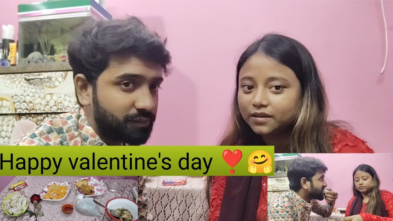Ajib horror wierd valentine's manaya😥but maza aaya😍🤗 Happy valentines day ❣️