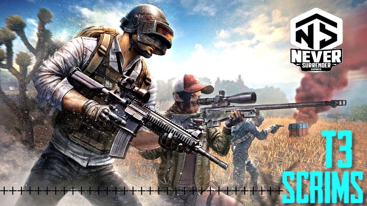 NEVER SURRENDER ESPORTS | T3 Scrims | PUBG Mobile esports ...