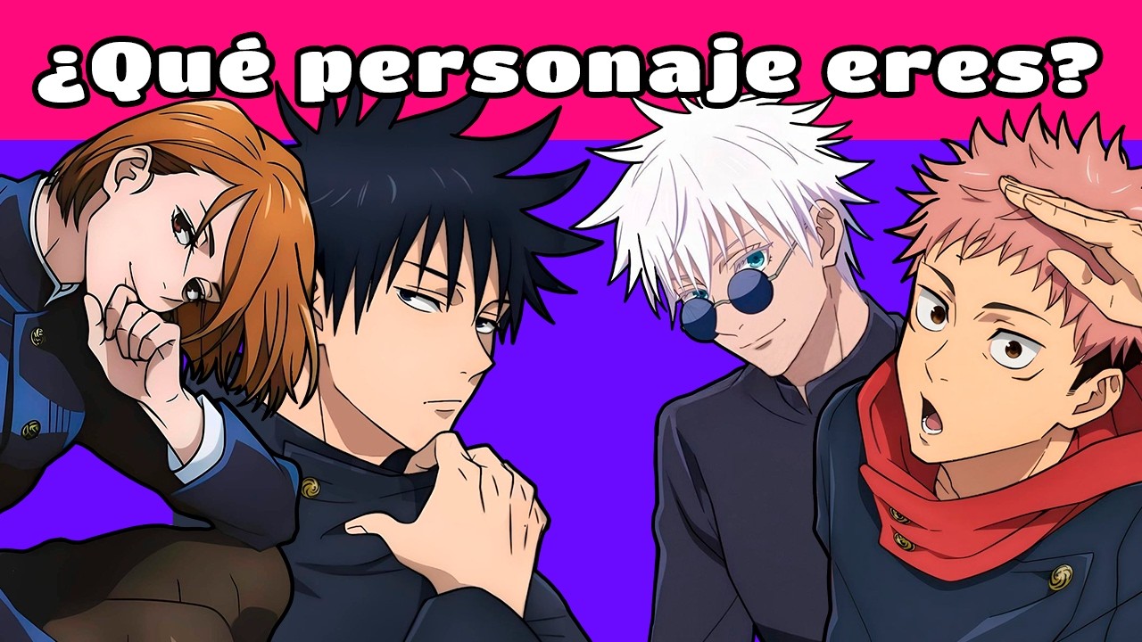🧿 QUIÉN ERES SEGUN TU PERSONALIDAD 🧠 | JUJUTSU KAISEN