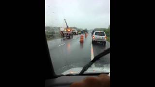 Big rig crash 295 southbound