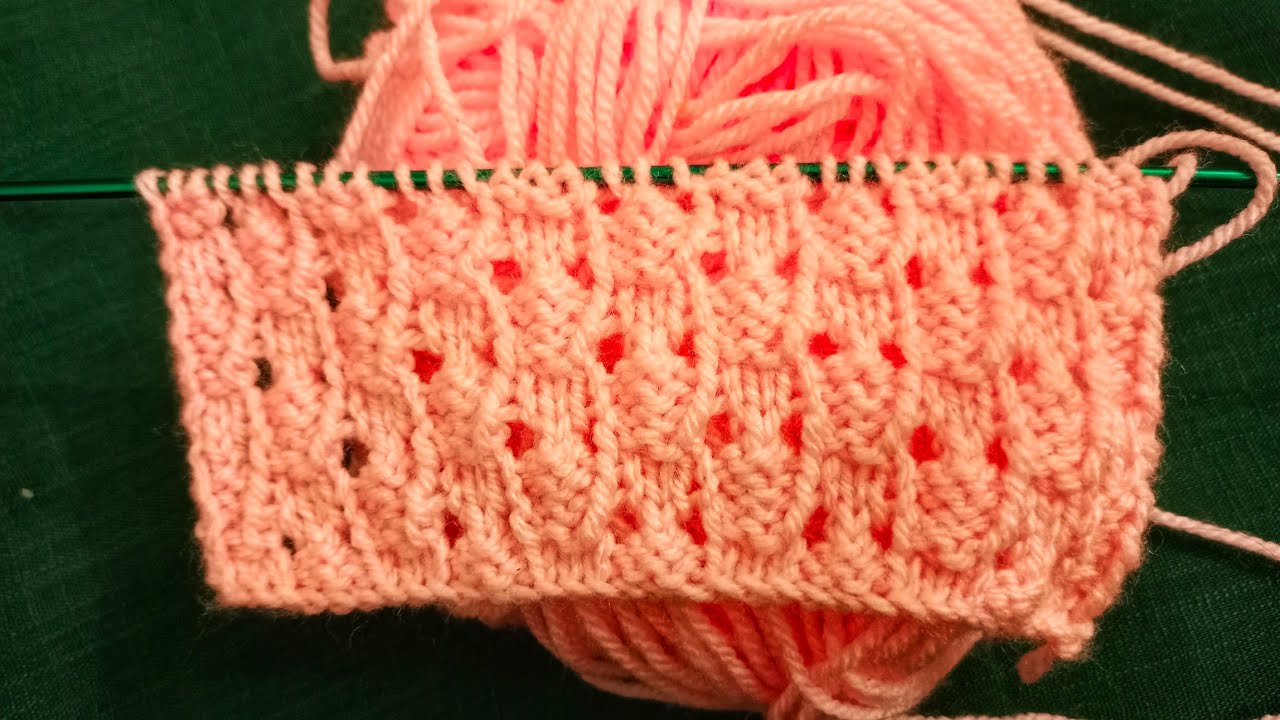 New Fancy Jali (Lace) Design for Baby Sweater & Shawl in Hindi