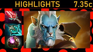 ✨ Phantom Lancer 71% Kill participation! Carry Highlights 7.35c - Dota 2 Top MMR