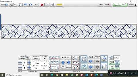 QCT5 Pro - Figuring Pattern and Row Numbers
