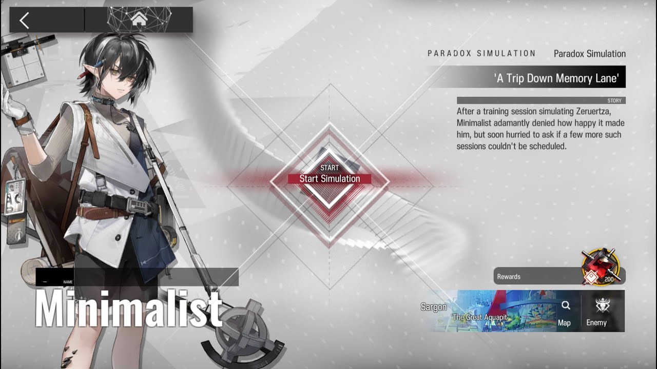 Arknights Paradox Simulation Minimalist Guide