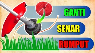 Cara Isi Ulang Senar Potong Rumput Trimmer Head