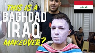 $9 BAGHDAD IRAQ Haircut قصة شعر ب 9 دولارات في بغداد العراق