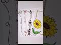 4 easy beautiful border designs 😇 🙏🏻#smitaminivlog