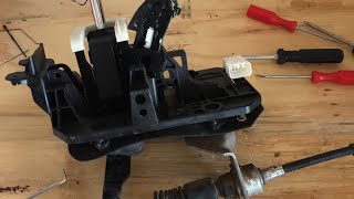 Subaru Forester 2015 Shift Assembly Removal (Key Stuck in Ignition)