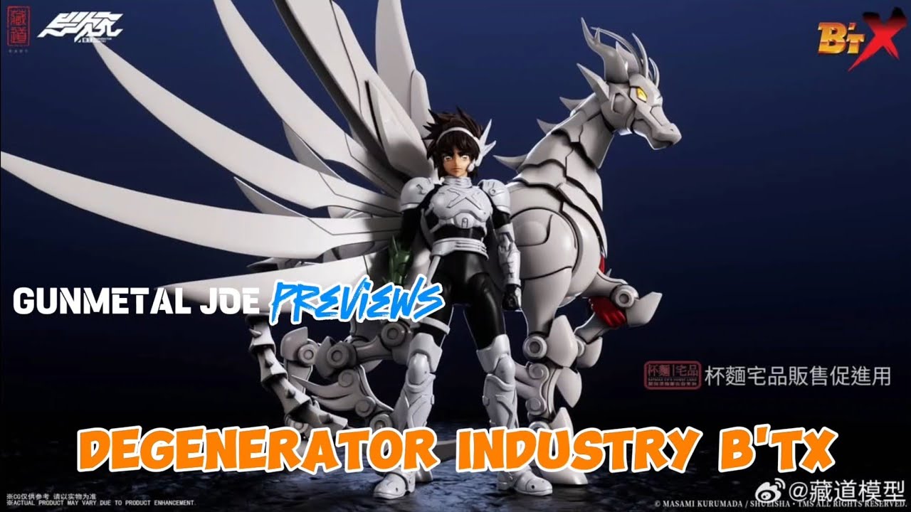 B'TX FIGURE 1:12 SCALE BY DEGENERATOR INDUSTRY PREVIEW - YouTube