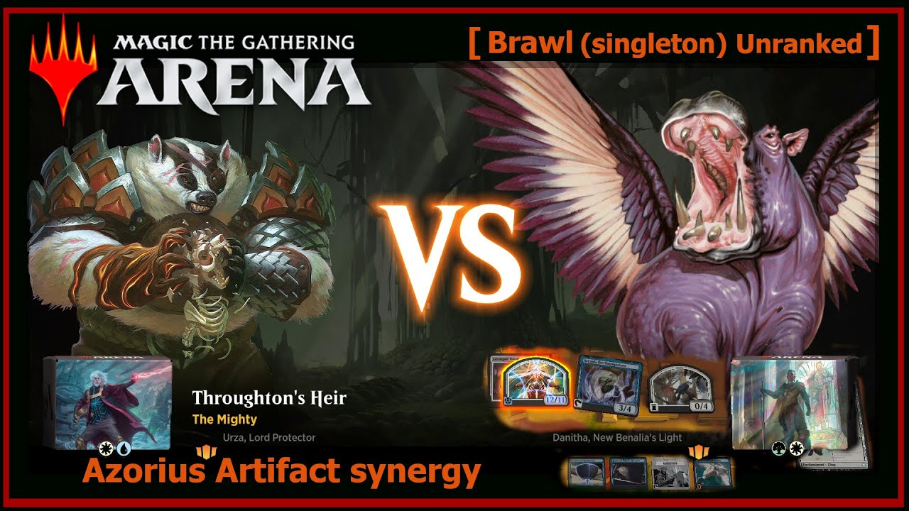 Urza's big brawl : gets knocked by an Hippo! {MTGA Singleton 1v1} 2025/04/24 | by ThroughtonsHeir