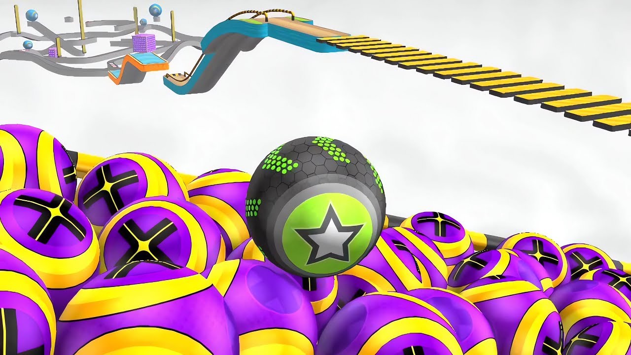 Going Balls‏ - SpeedRun Gameplay Level 5523- 5529