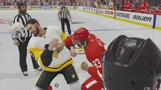 NHL 21 - Epic Fight Gameplay Brawl Montage [1080p 60FPS HD]