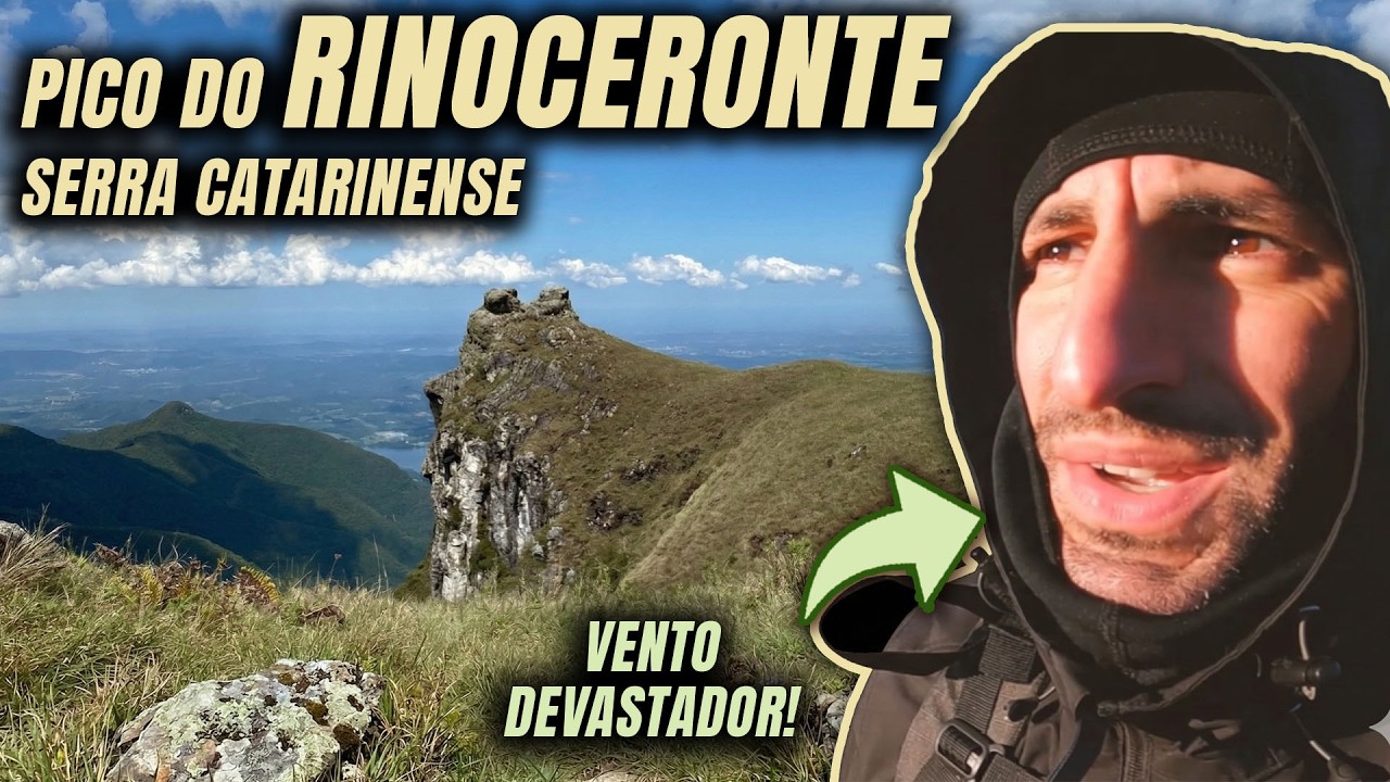 Como é acampar no PICO DO RINOCERONTE, nos cânions Serra Catarinense, a 1350m de altitude?
