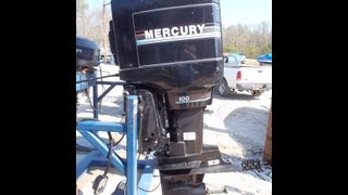 6M1322 1993 Used Mercury 100ELPTO 100HP 2-Stroke Remote Outboard Boat Motor 20" Shaft 6M1322 1993 Used Mercury 100ELPTO 100HP 2-Stroke Remote Outboard Boat Motor 20" Shaft