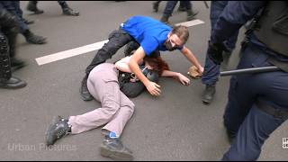 Protesters and cops CLASH at Paris May Day protest 2026 as batons and tear gas used