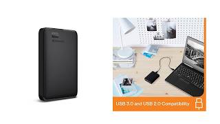Unboxing Western Digital WD 2TB Elements Portable Hard Disk Drive | Pros and Cons | TPG