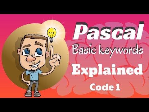 Pascal Basic Keywords