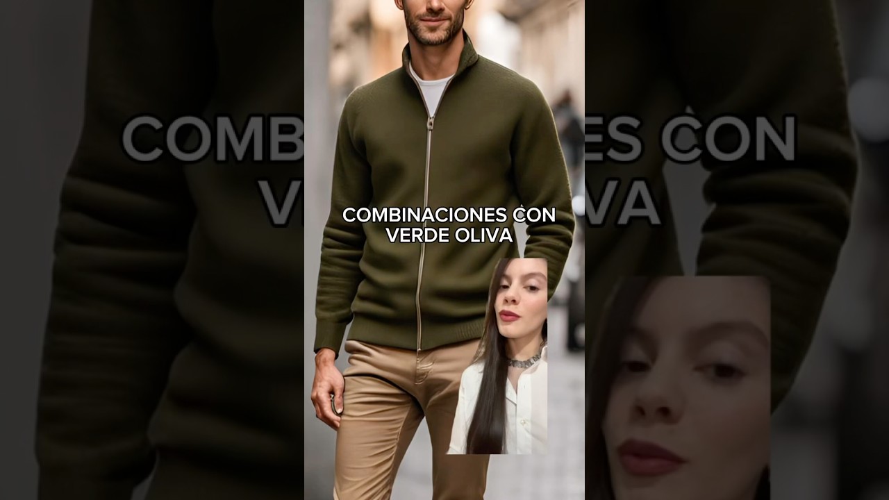 Combinaciones con color verde oliva🚀 