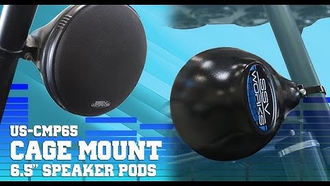 SSV Works -  SSVtv - Universal Cage Mount Speaker Pods - US-CMP65