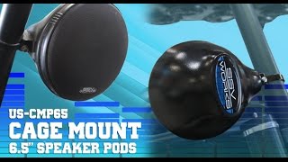 SSV Works -  SSVtv - Universal Cage Mount Speaker Pods - US-CMP65