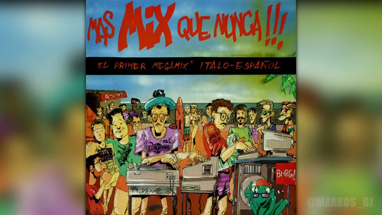 VA / Mas Mix Que Nunca!!! 1986 Music Hall Ed. Argentina / MDJVE