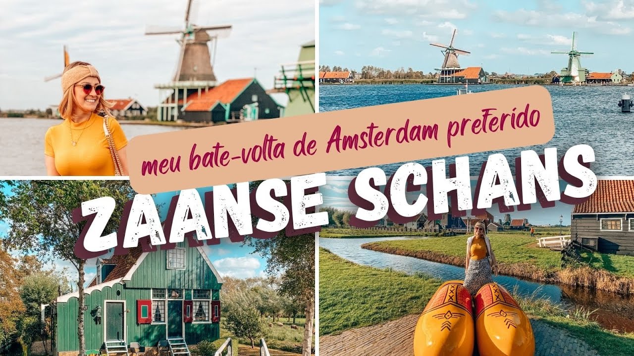 VILA DOS MOINHOS - Zaanse Schans | bate-volta de Amsterdam: como ir, o que fazer, onde comer - vlog