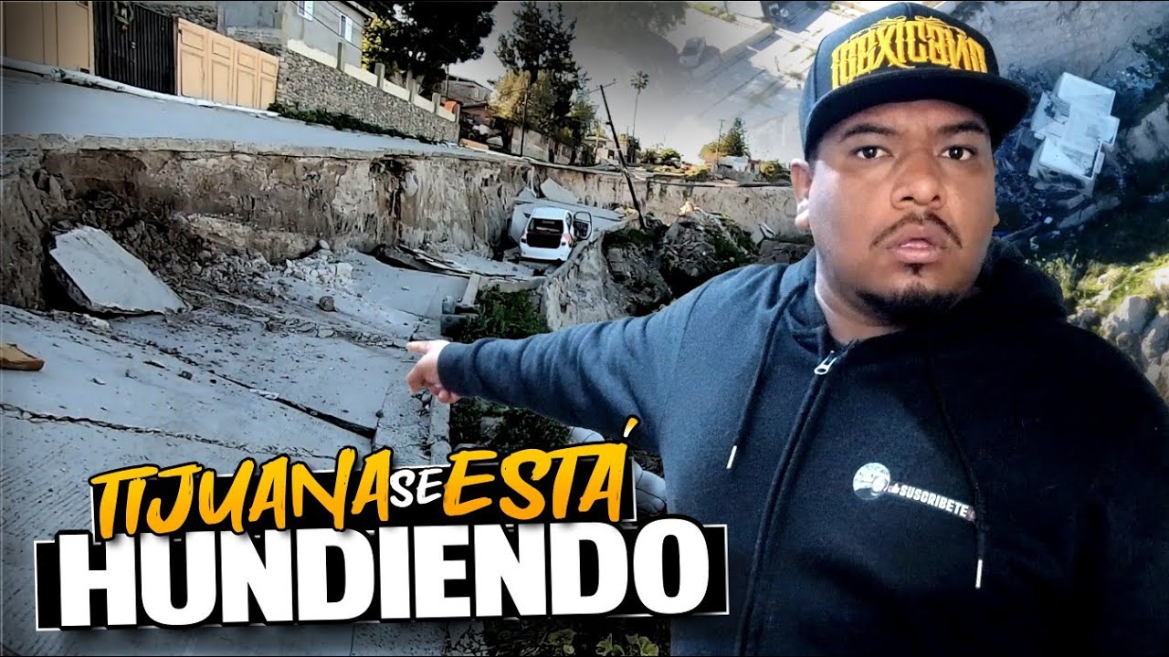 TIJUANA SE HUNDE! Así avanza el MEGA HUNDIMIENTO en la COLONIA REFORMA 😱 