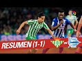 Resumen de Real Betis vs Deportivo Alavés (1-1) - YouTube