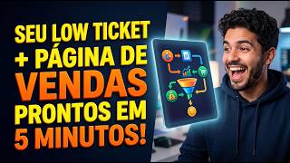 Produto Completo+ Página de Vendas de Alta Conversão com 1 Clique! 🤯 (Passo a Passo)