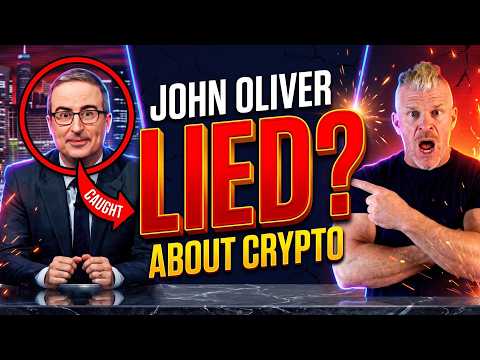 Why John Oliver LIED to the American People about Crypto?