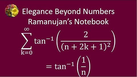 The Enigmatic Elegance of Ramanujan’s Notebook