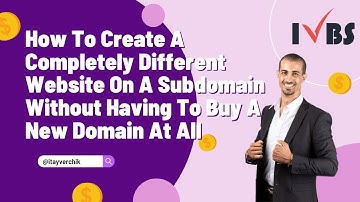 How To Create A Completely Different Website On A Subdomain Without Having To Buy A New Domain