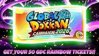 WHEN CAN YOU USE THE GDC RAINBOW TICKETS?! How Many Should You Have? | Dragon Ball Z Dokkan Battle