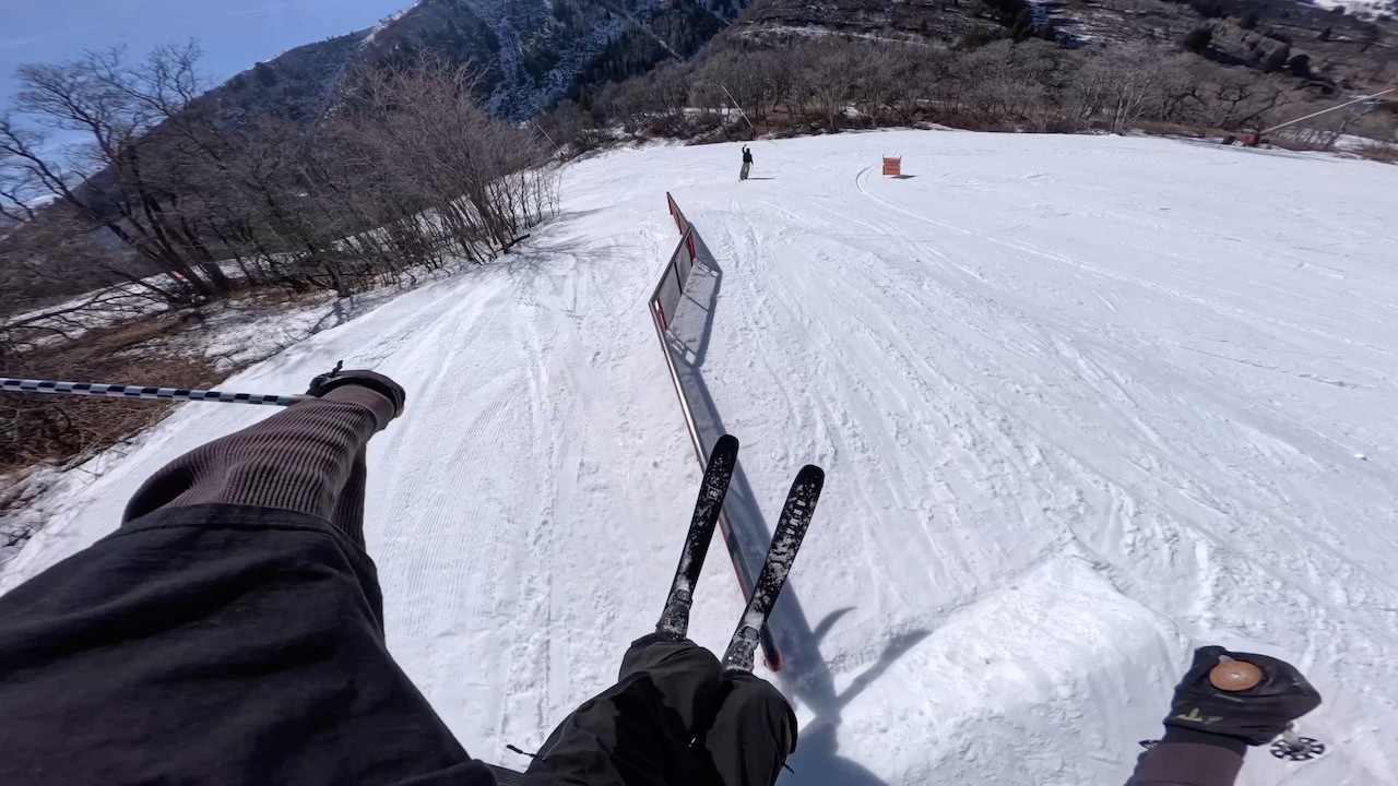 I Skied the Park the Wrong Way