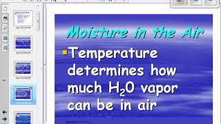 Moisture and Clouds Notes (Advanced)