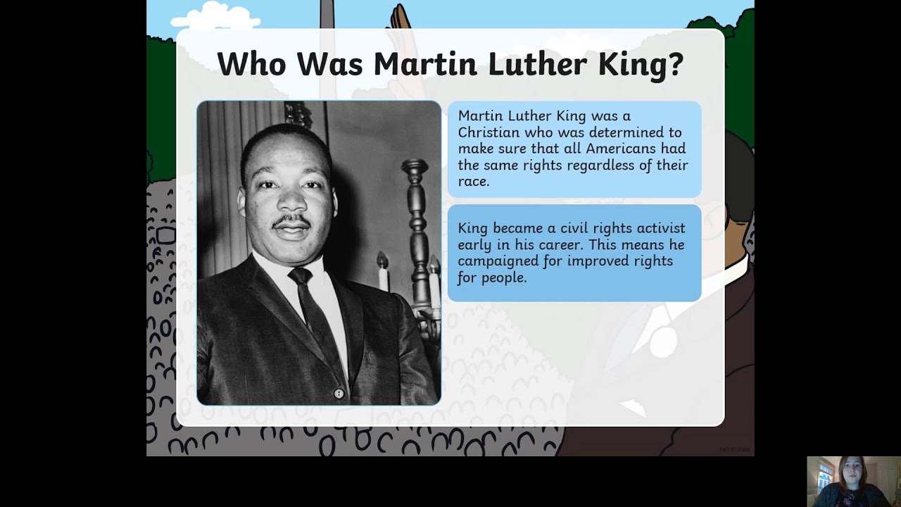 Wednesday 20th January Year 1 & 2 Class Assembly Martin Luther King Jr ...