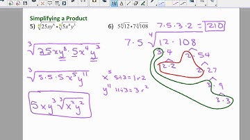 Algebra 2 Lesson 6 2 Multiplying & Dividing Radical Expressions