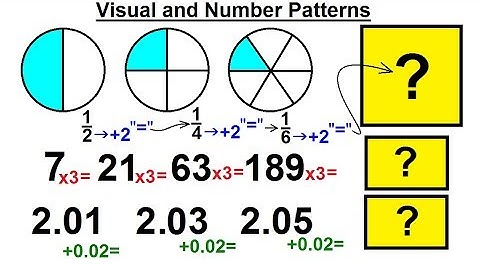 Geometry - Ch. 2: Reasoning and Proofs (6 of 46) Can you solve Visual and Number Patterns?