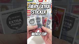 EXTRA STICKERS! | The Rarest World Cup 2026 Stickers | Rare Ronaldo (1 in 100 Packs)