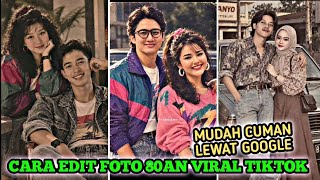 How to make nostalgic 80s 90s photos || Tutorial for 80s style photos