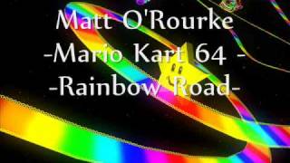 Mario Kart 64 - Rainbow Road metal cover chords