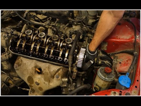 How to replace timing belt Honda Civic. Years 1992 to 2005.