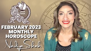 Aquarius February 2023 Astrology Horoscope By Nadiya Shah
