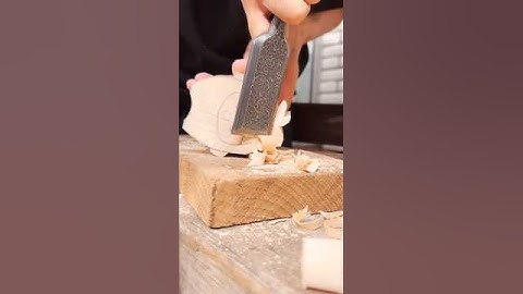 Asmr 153 #asmr #woodworking #chisel #tools #diy #satisfying #shorts