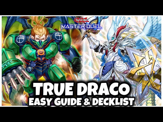 yugioh master duel true draco deck Yugioh! Peace King's Return Apocalypse Heritage Diagram Deck Recipe: "True Draco" (Post